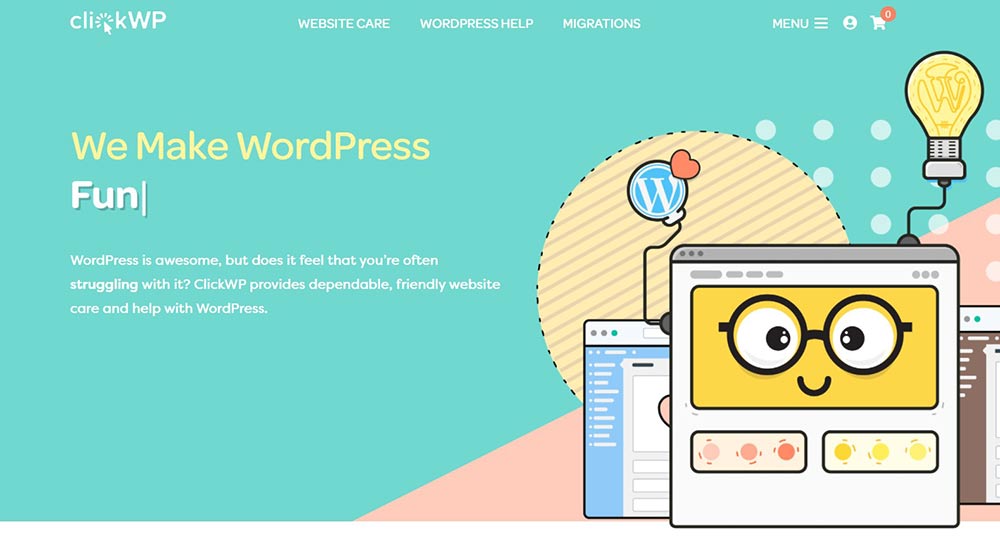ClickWP WordPress Maintenance Service Provider