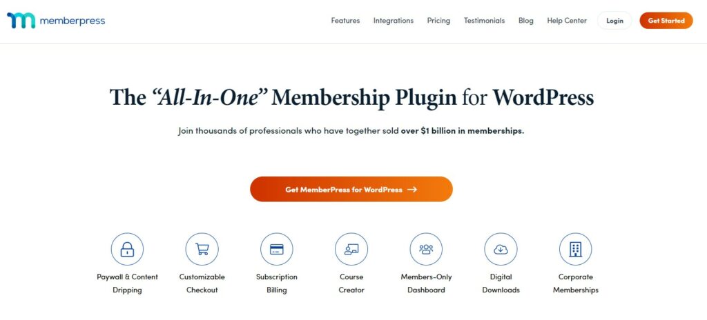 Memberpress Membership Plugin for WordPress