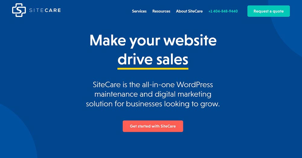 Sitecare WordPress Maintenance Service Provider