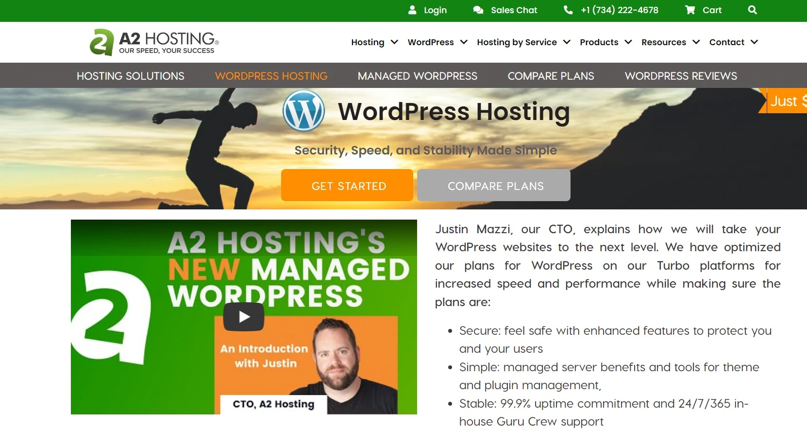 A2 Cheap Wordpress Hosting