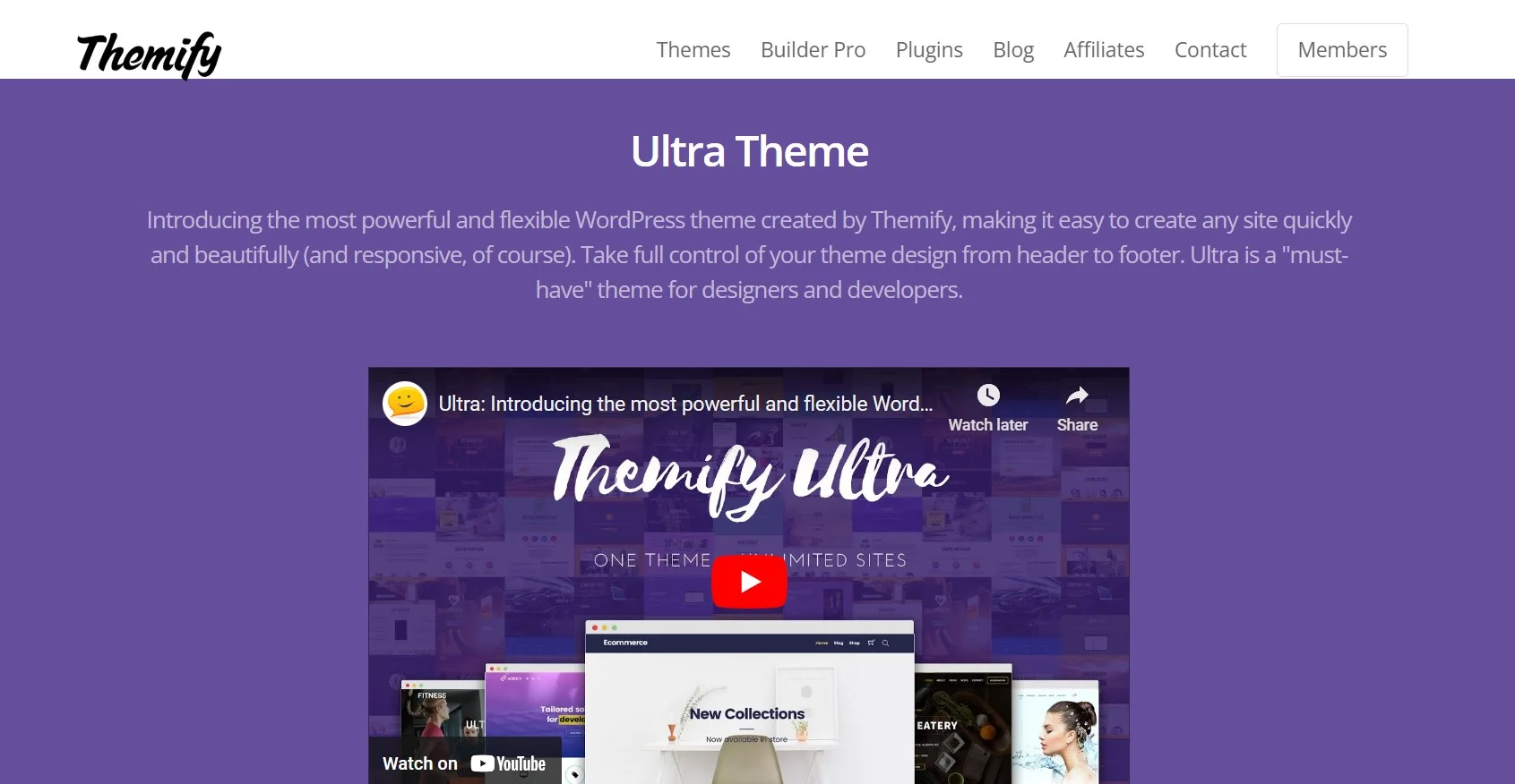 Themify Ultra Theme For Wordpress