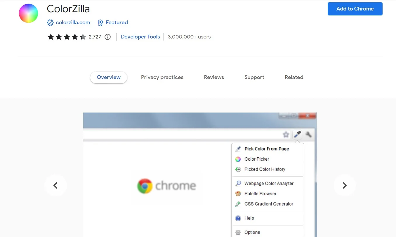 Colorzilla Is A Must-Have Google Chrome Extension For Wordpress
