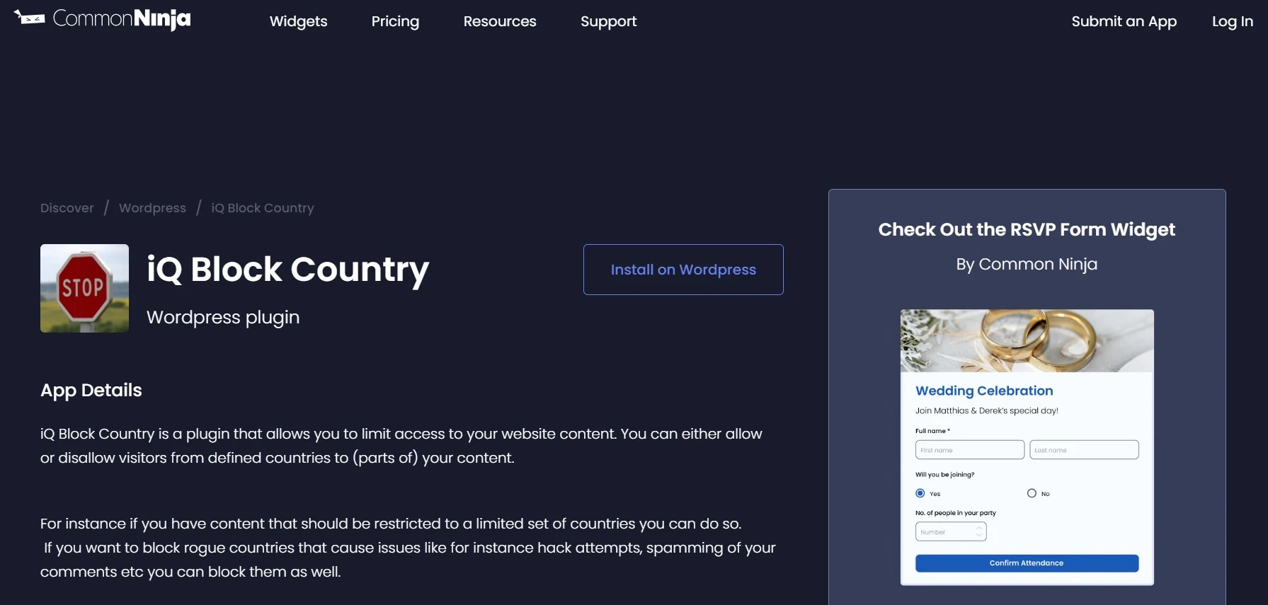 Iq Block Country Allows You To Control Access To Your Site Based On The Visitor's Country.webp