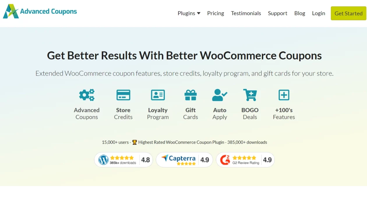 Advanced Coupons Woocommerce Plugin