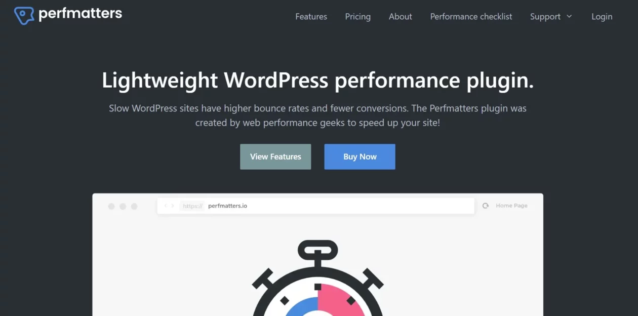 Perfmatters Wordpress Performance Plugin