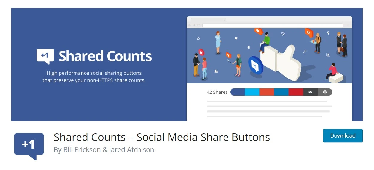 Shared Counts Wordpress Social Sharing Plugins